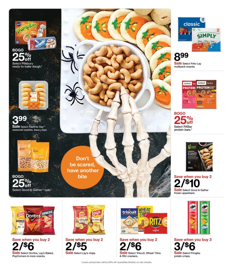 page from Target ad