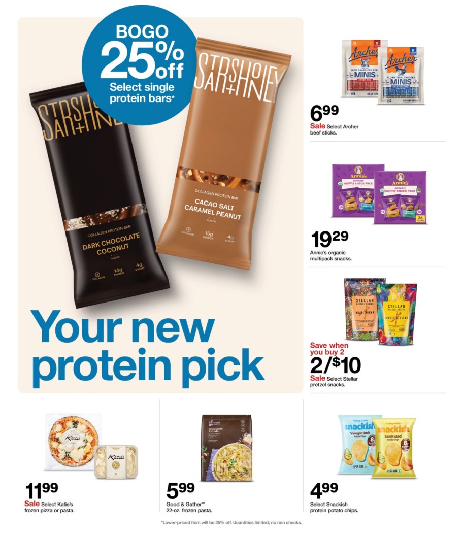 page from Target ad
