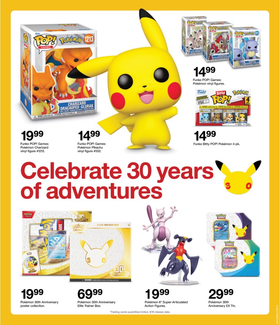 page from Target ad