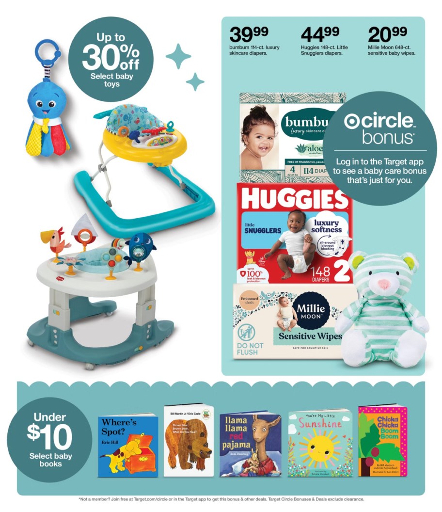 page from Target ad
