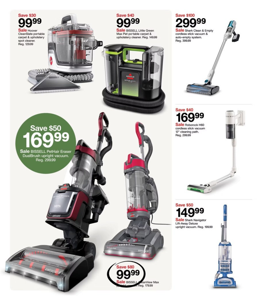 page from Target ad