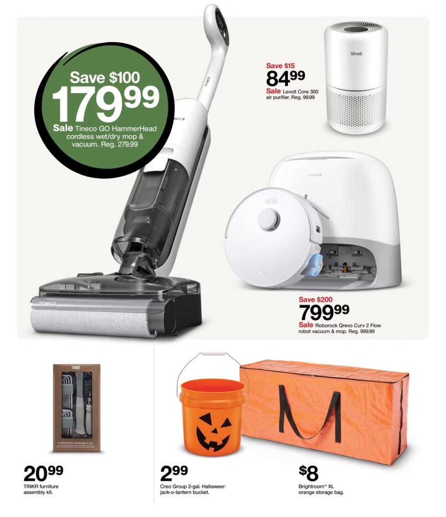 page from Target ad