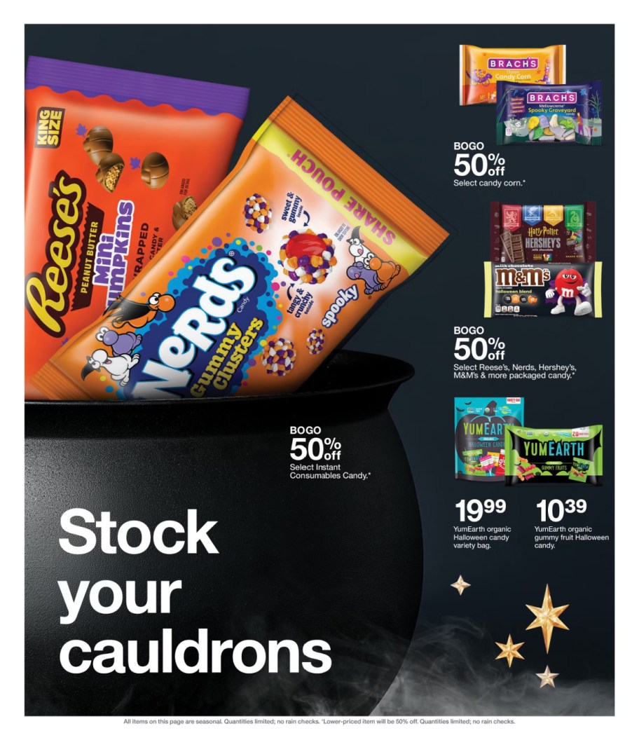 page from Target ad