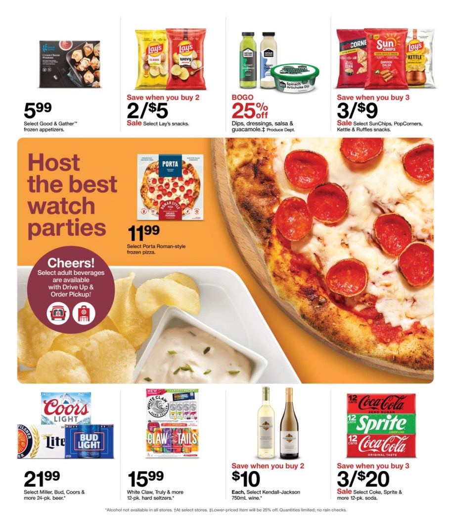 page from Target ad