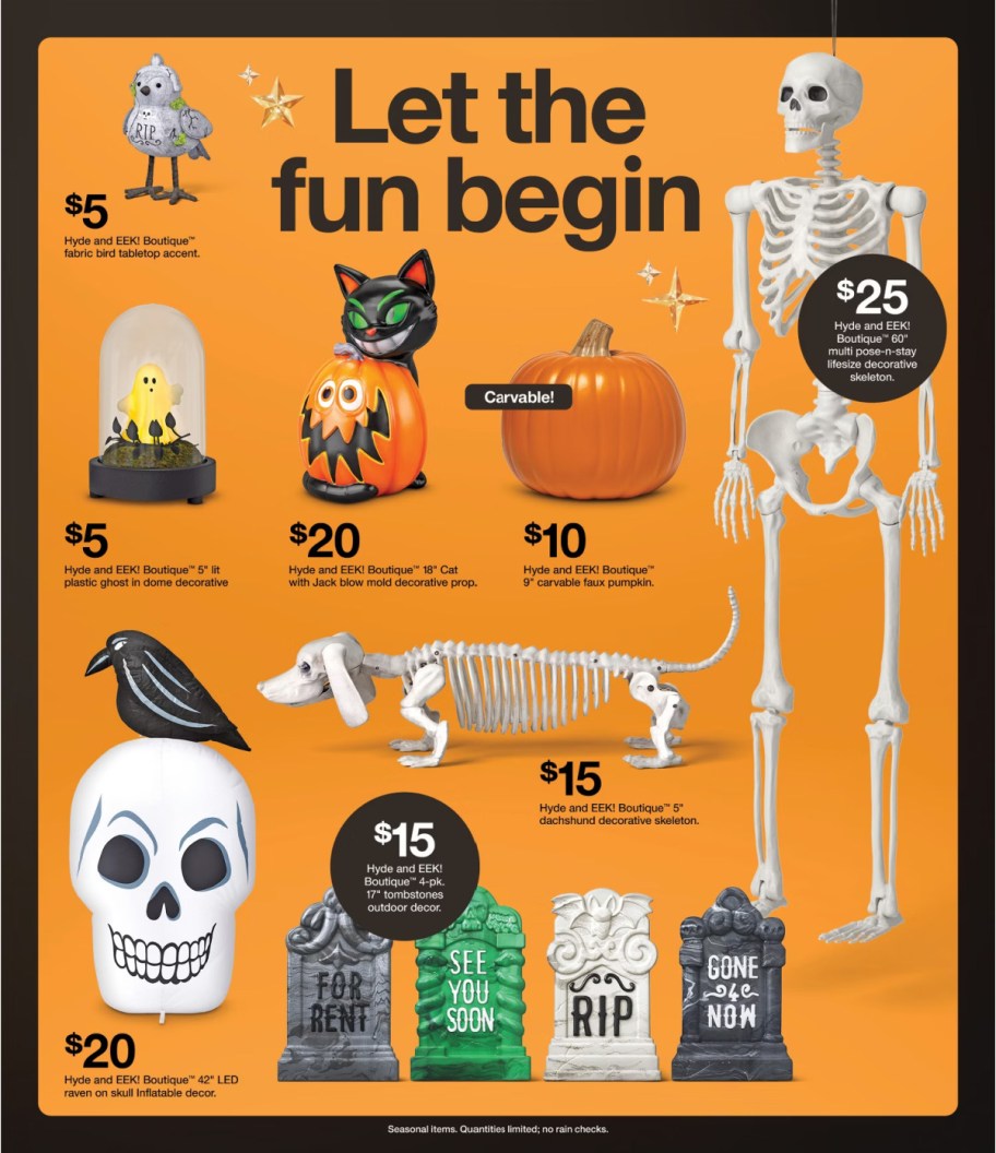 page from Target ad