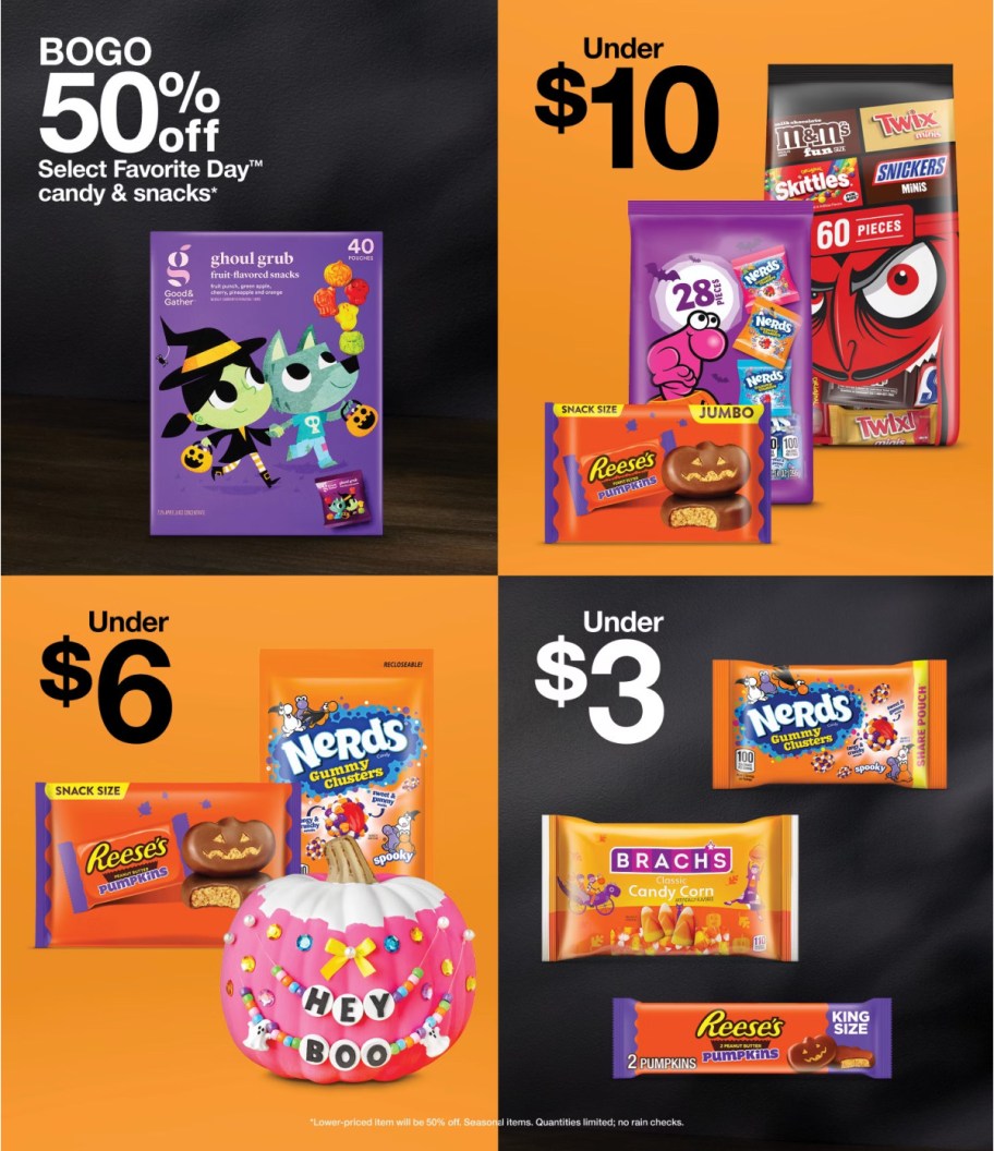 page from Target ad