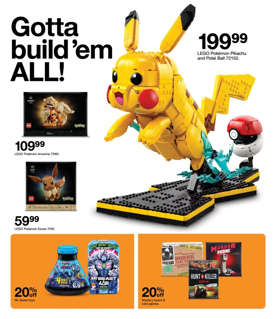 page from Target ad