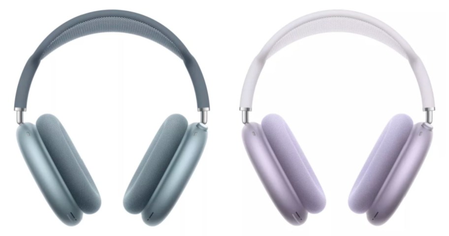 two pairs of headphones