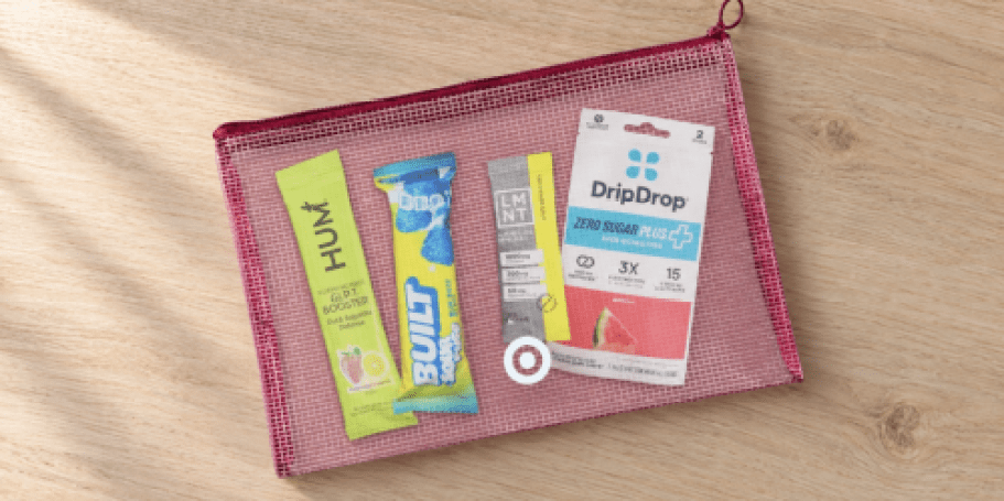 Target Store Event on 9/19 | Free Reusable Pouch w/ Samples from Built, DripDrop, & More!