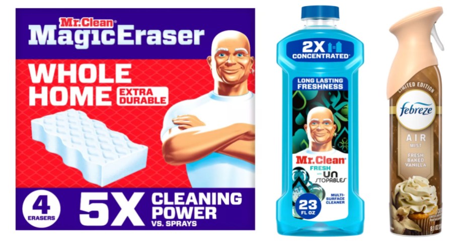 household cleaning products