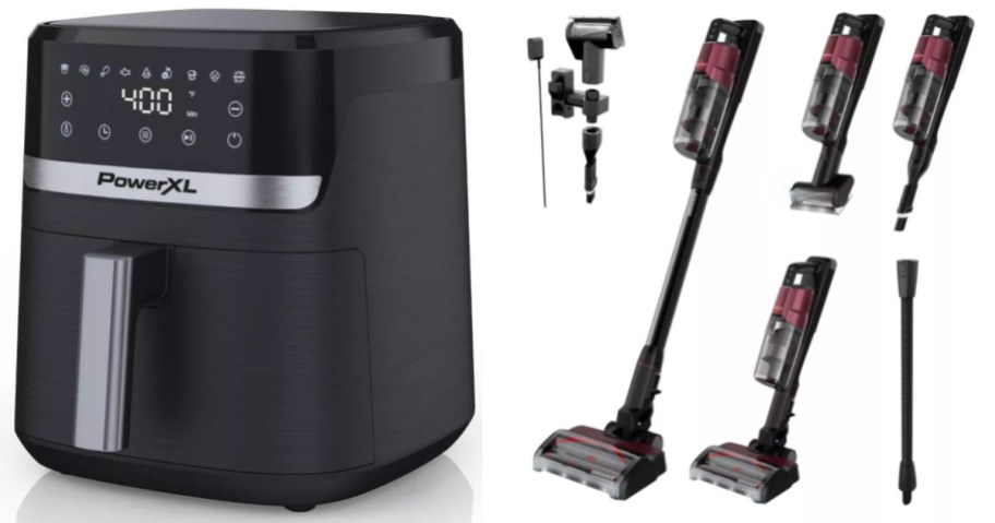 air fryer and vacuum
