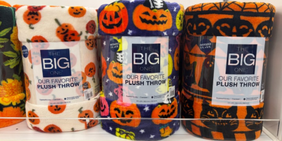 Kohl’s Big One Throw Blankets Only $8.49 | Includes Fall, Halloween & Disney Prints