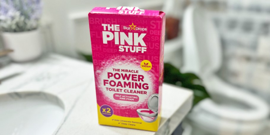 The Pink Stuff Foaming Toilet Cleaner Only $3 Shipped on Amazon