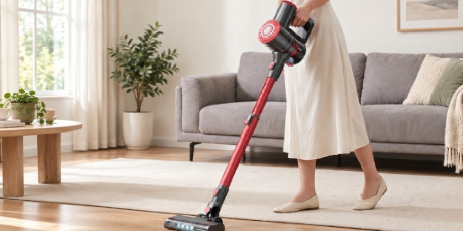 Cordless Vacuum Just $43.99 Shipped on Amazon (Reg. $100)