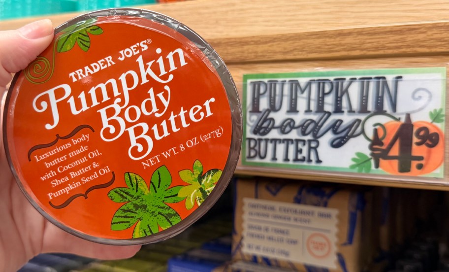 Trader Joe's Pumpkin Body Butter