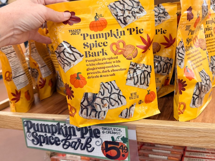 Trader Joe's Pumpkin Pie Spice Bark