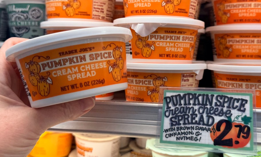 Trader Joe's Pumpkin Spice Cream Cheese Spread