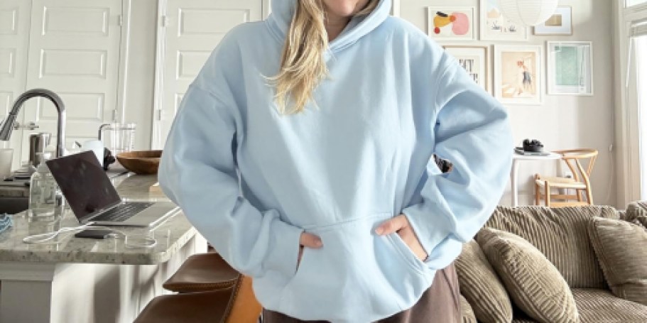 Women’s Oversized Hoodies Only $14.99 on Amazon (Reg. $35) | Includes Plus Sizes