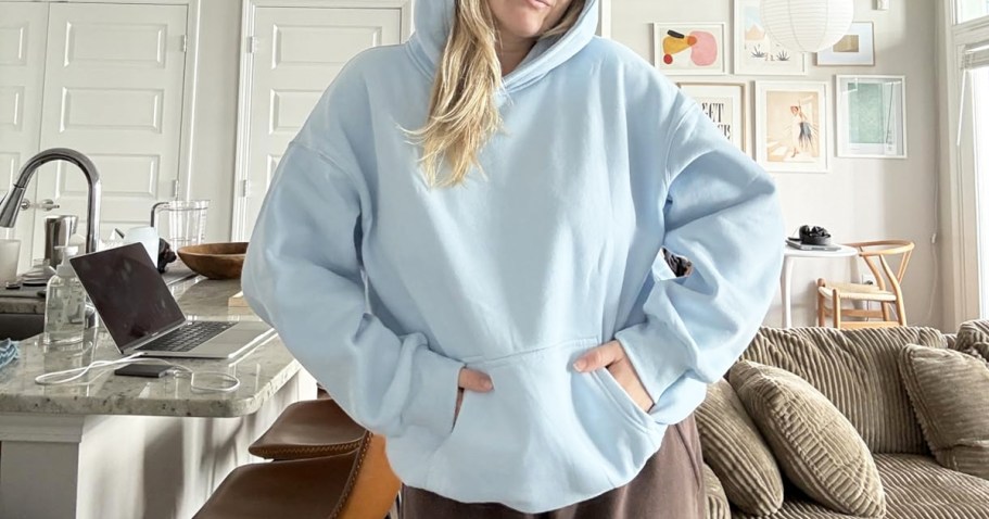 Women’s Oversized Hoodies Only $14.99 on Amazon (Reg. $35) | Includes Plus Sizes