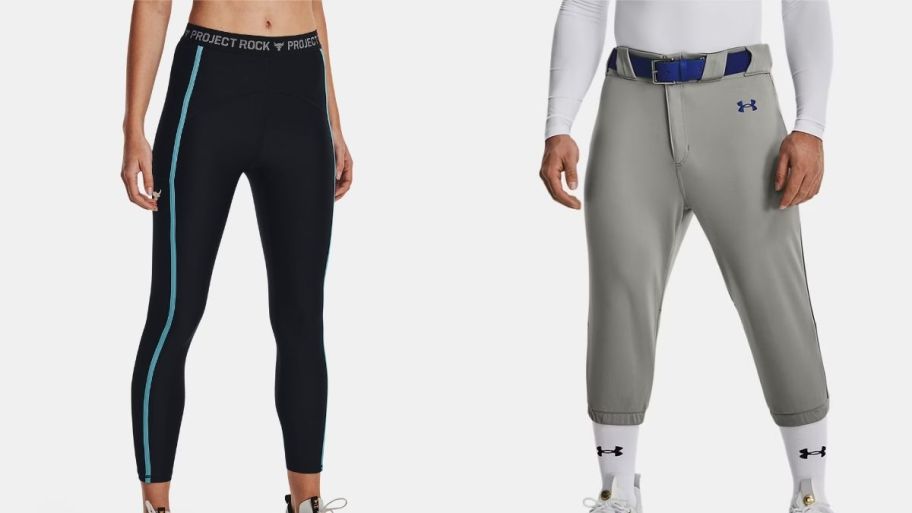 Under Armour women and men leggings