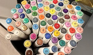 Dual Tip Acrylic Paint Markers 80-Count Just $12 Shipped on Amazon (Reg. $26)