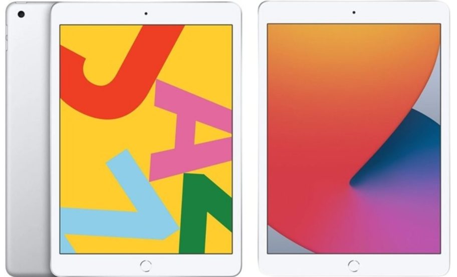 two refurb apple iPads from different generations