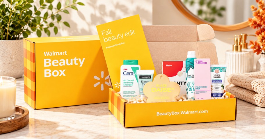 Walmart Beauty Box Just $8.98 Shipped (Full-Size Products Included!)