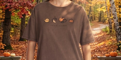 *NEW* Women’s Fall Graphic Tees Just $8.98 on Walmart.com (Includes Plus Sizes!)