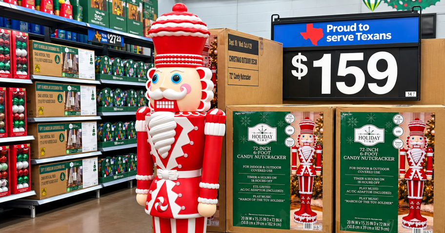 Walmart Holiday Nutcracker Display