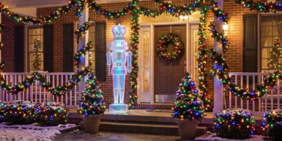 Hurry and Grab Walmart’s 6-Foot Light-Up Iridescent Nutcracker Before it Marches Away!