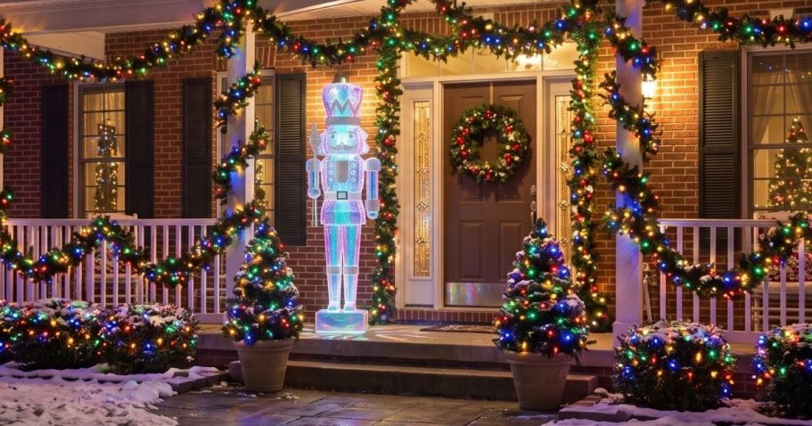 Hurry and Grab Walmart’s 6-Foot Light-Up Iridescent Nutcracker Before it Marches Away!