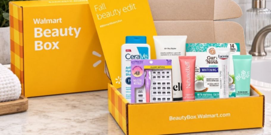 Walmart Fall Beauty Boxes Are Here & Just $8.98 ($28 Value)