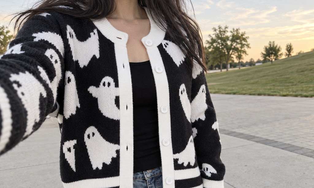 *NEW* Walmart Women’s Halloween Sweaters & Cardigans