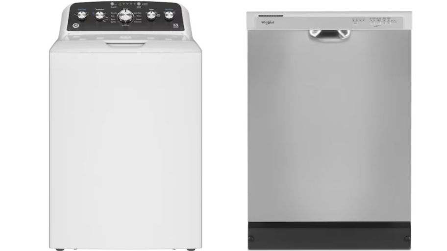 Washer and dishwasher from Lowes sale