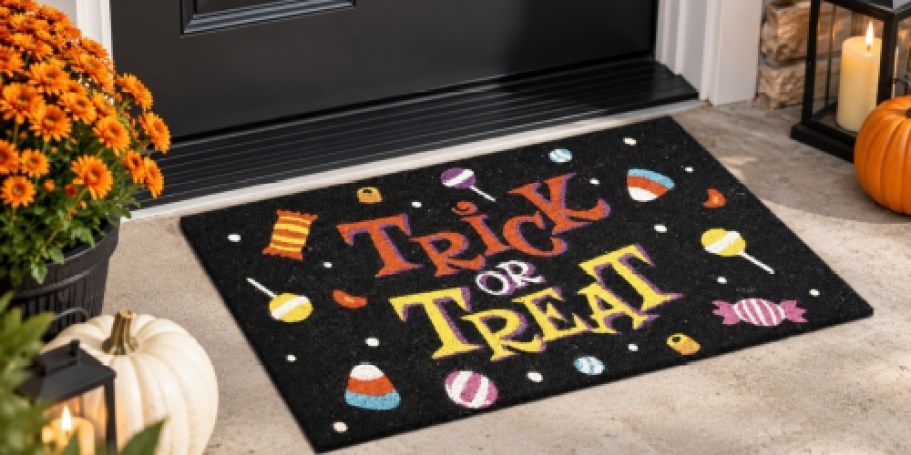 Walmart Halloween Doormats Just $9.97 | Ghosts, Pumpkins & More!