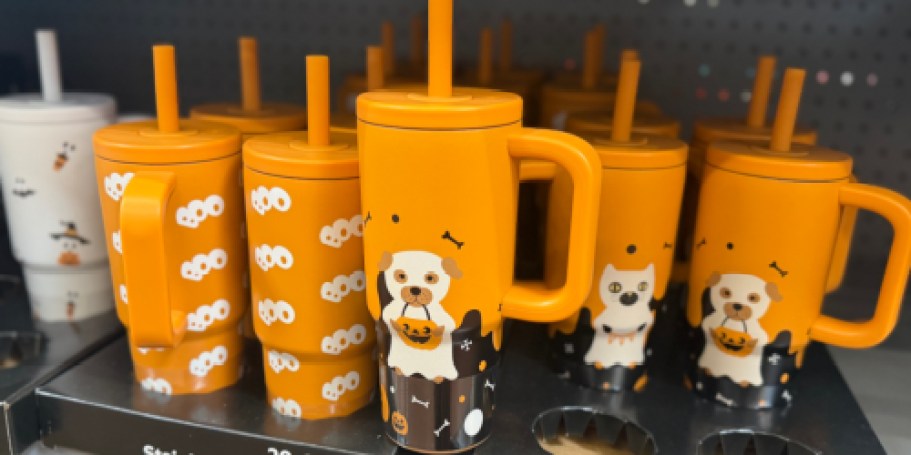 Halloween 20oz Stainless Steel Tumblers Just $9.94 on Walmart.com