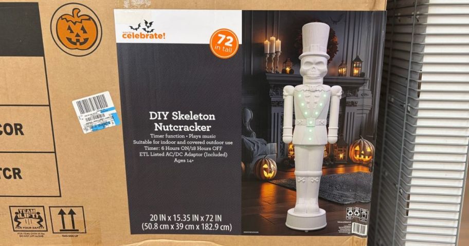 Way to Celebrate DIY Skeleton Nutcracker