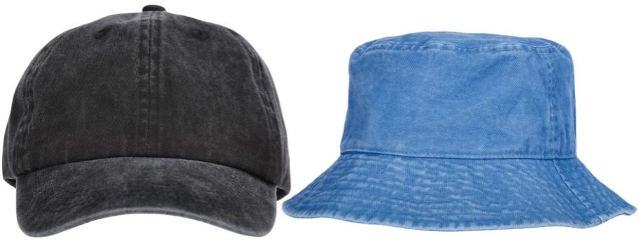 Weekend Academy Boys' Adjustable Baseball Cap and Bucket Hat