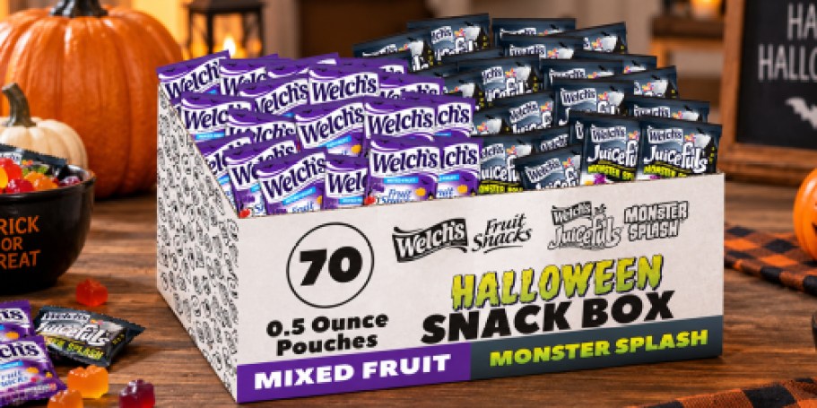 Welch’s Halloween Fruit Snacks 70-Pack Just $8.99 Shipped on Amazon (Reg. $18)