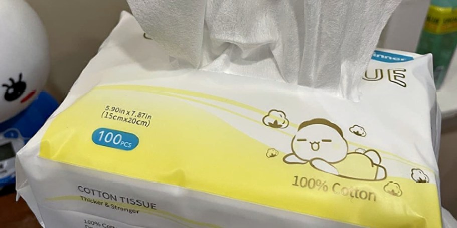 Baby Dry 100% Cotton Wipes 100-Pack Just $6.43 Shipped on Amazon