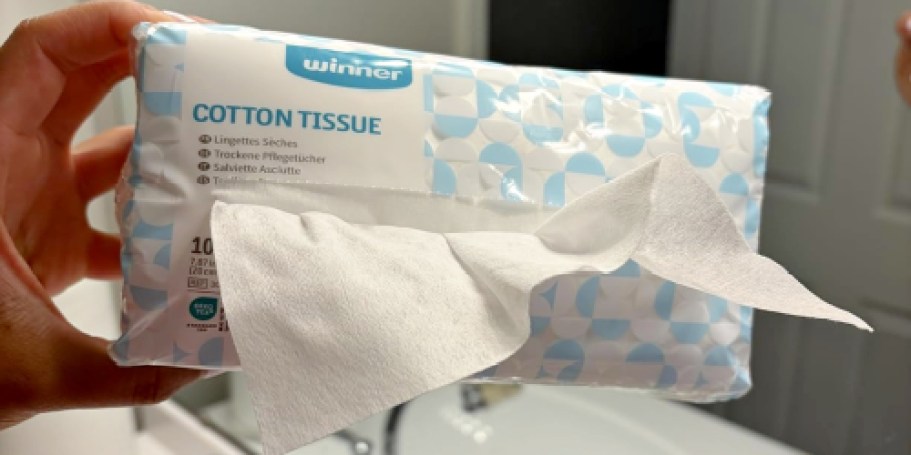 Cotton Disposable Face Towels 600-Count Just $22 Shipped on Amazon (Reg. $37)