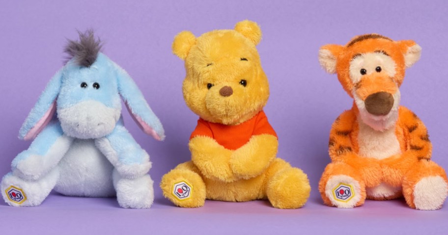 Winnie the Pooh 100th Anniversary Plush Collector Set