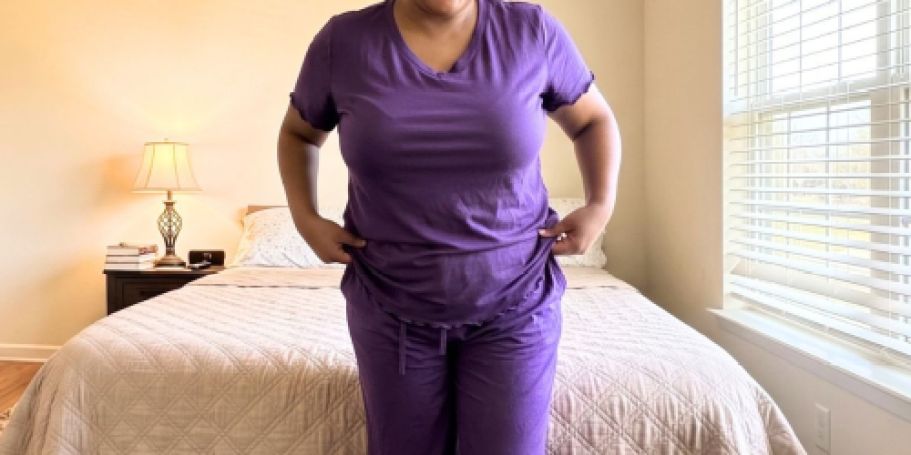 Women’s Plus Size Pajama Sets from $9.98 on Amazon (Reg. $25)