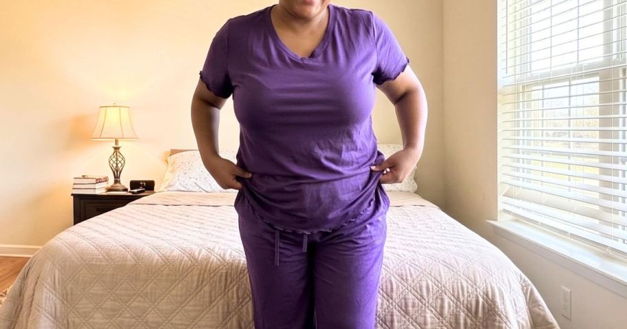 Women’s Plus Size Pajama Sets from $9.98 on Amazon (Reg. $25)