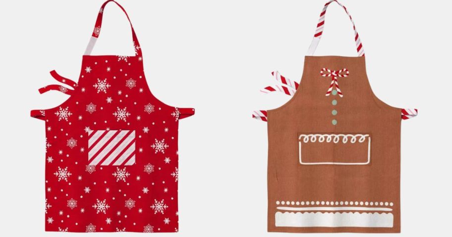 Wondershop Kids' Christmas Snowflake and gingerbread Apron