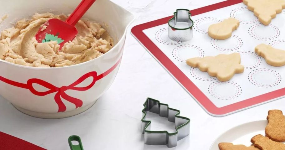 Wondershop baking items on kitchen counter