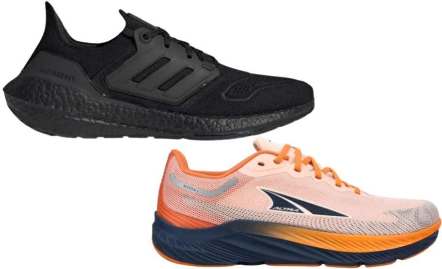 womens adidas running shoe with womens altra running shoe