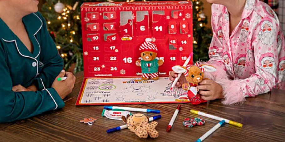 This CUTE Build-A-Bear Advent Calendar Is Filled w/ Mini Plushes & Accessories