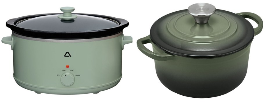 green slow and dutch oven
