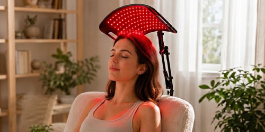 Red Light Therapy Lamp w/ Adjustable Stand & Timer Only $27 Shipped (Reg. $138)
